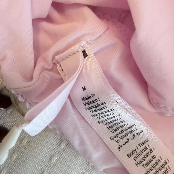 NWT Skims Fits Everybody Picot Skimpy Scoop Bralette Cherry Blossom Tonal Sz M - Picture 7 of 7